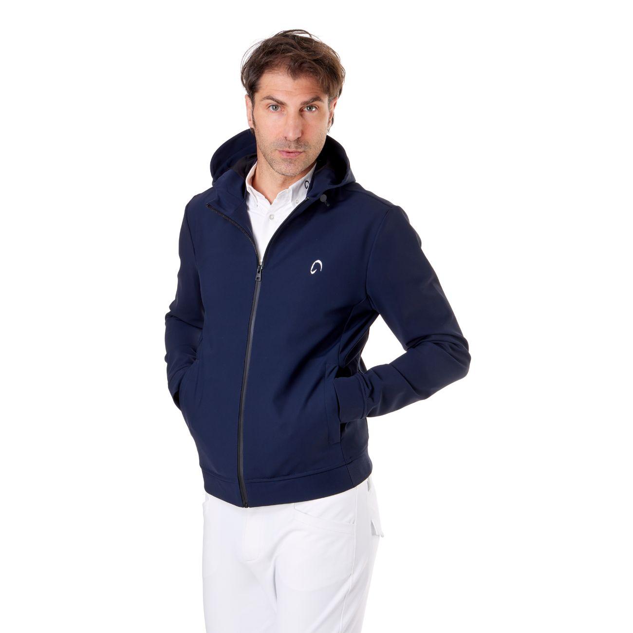 Softshell Mascheroni Uomo Leggero Estivo Blu MASUSFT02-NOPILE BLUE MASCHERONI SELLERIA 