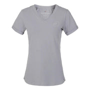 T-SHIRT MANICA CORTA COLLO A V MOD.KLOVELIA 09KING-2210203321 553GREY SLEET KINGSLAND