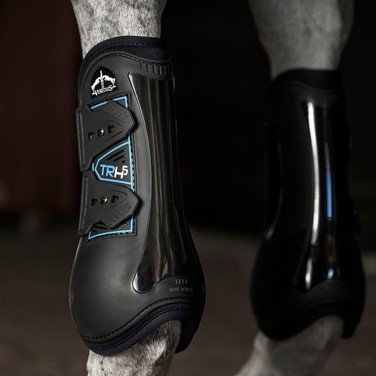 Stinchiere Training Tr Pro H5 Front Veredus Nero TPHF BLACK VEREDUS 