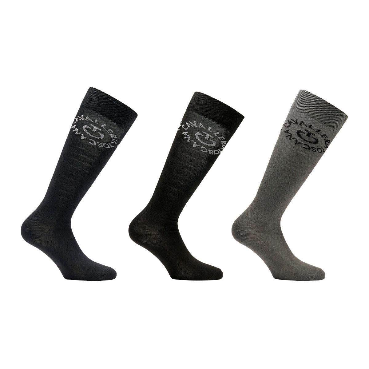 SET 3 CALZE CAVALLERIA TOSCANA 09CT-CZN037AB037 9780MIXED CAVALLERIA TOSCANA