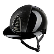 Cap Kep Italia Cromo 2.0 Polish Con Fronte Specchiato Con Tessuto Incrociato E Visiera Polo Nero CRPL2.0658 NERO KEP ITALIA 