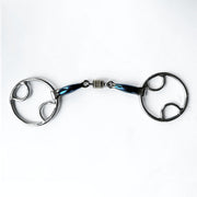 Filetto Beval Spezzato In Tre Con Rondelle In Rame Equine Horse 30MA-#29 SWEET IRON EQUINE HORSE 
