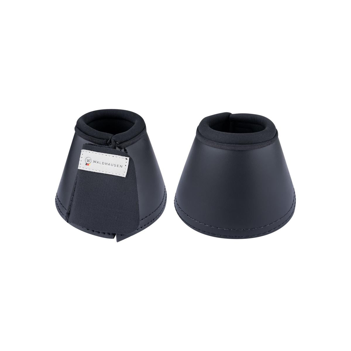PARAGLOMI IN ECOPELLE E CHIUSURA IN VELCRO 30WL-38644 01BLACK WALDHAUSEN