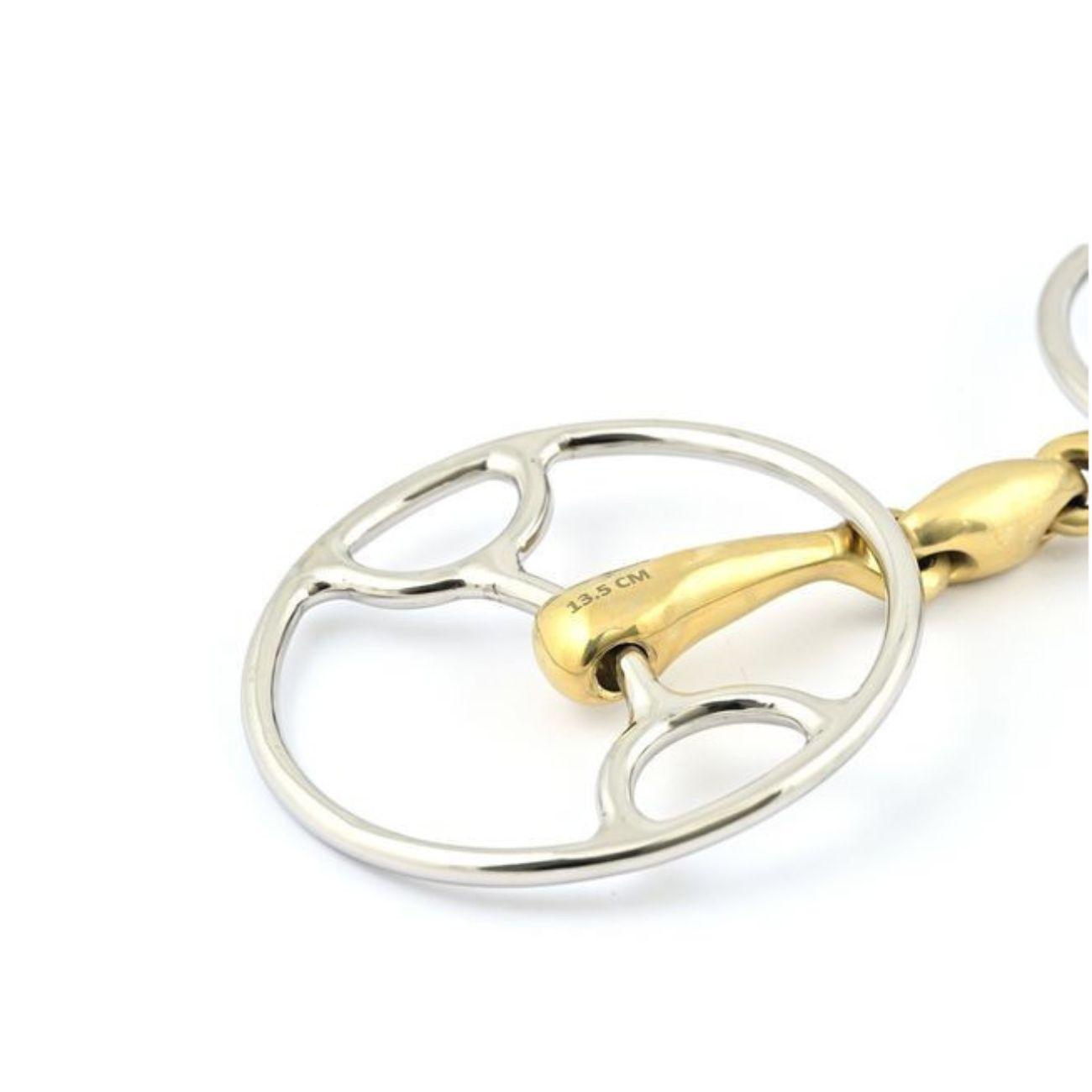 JUMP'IN FILETTO SWIVEL SPEZZATO IN 3 OTTONE JUMP'IN OTTONE imboccature speciali 0080 09JU0080 OTTONE JUMP'IN 