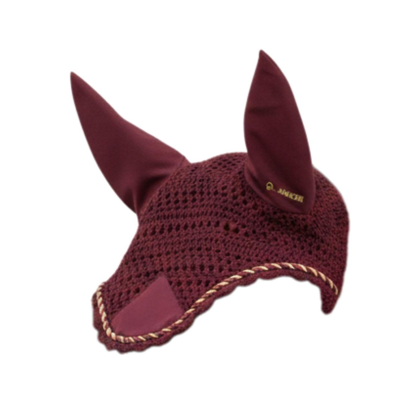 Cuffietta Con Cordino Mascheroni Bordeaux 09MACUFFIA BORDEAUX MASCHERONI SELLERIA 