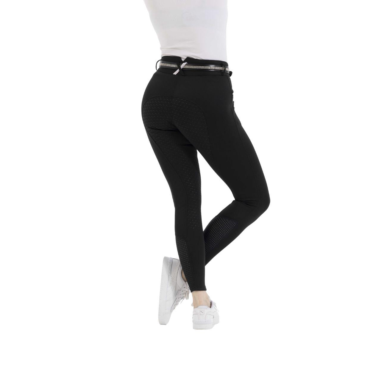 Pantaloni Da Donna Claudine Equitheme Nero 979788 BLACK EQUITHEME 