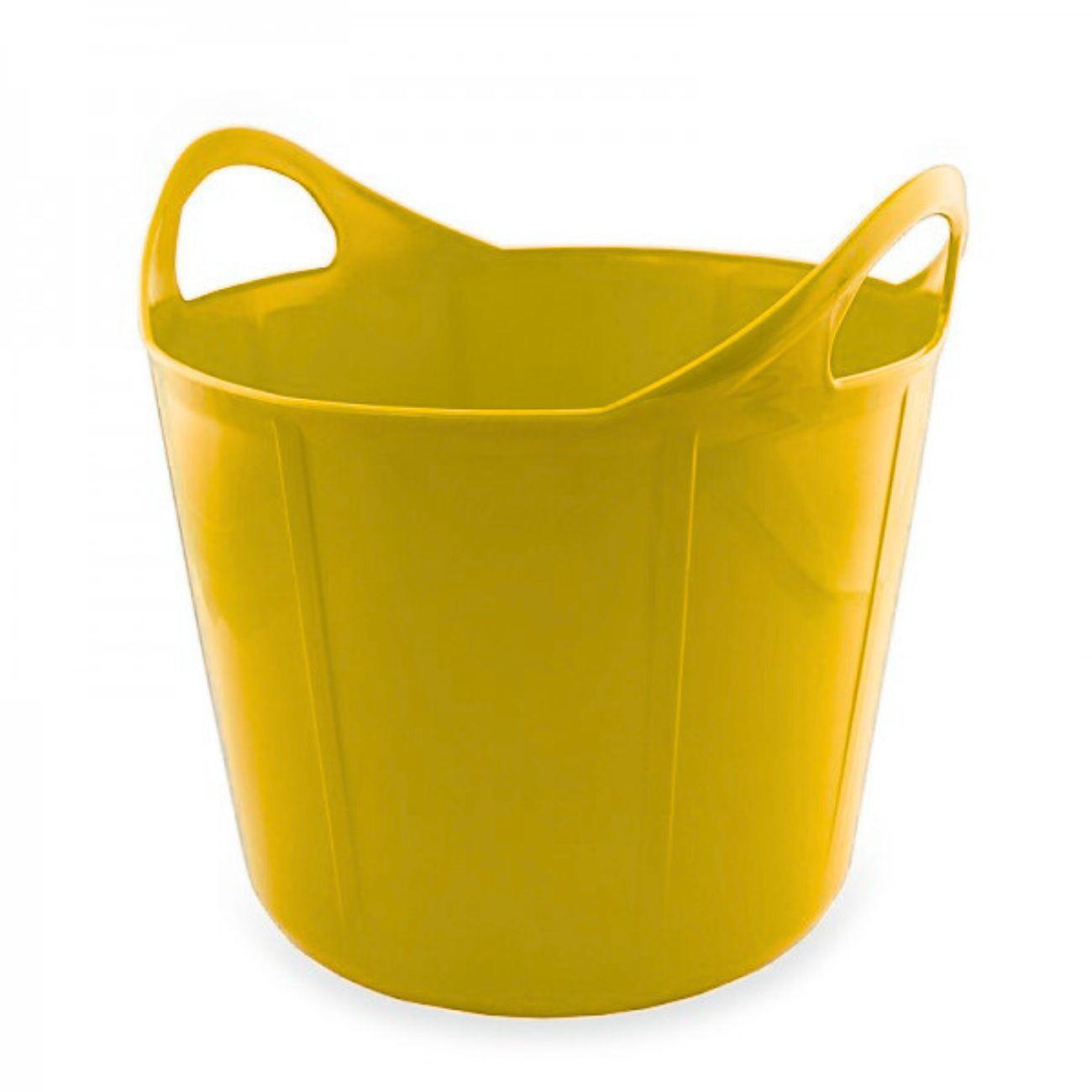 Secchio Flexi Bowl 28L Giallo 5083 GIALLO EQUINE HORSE 