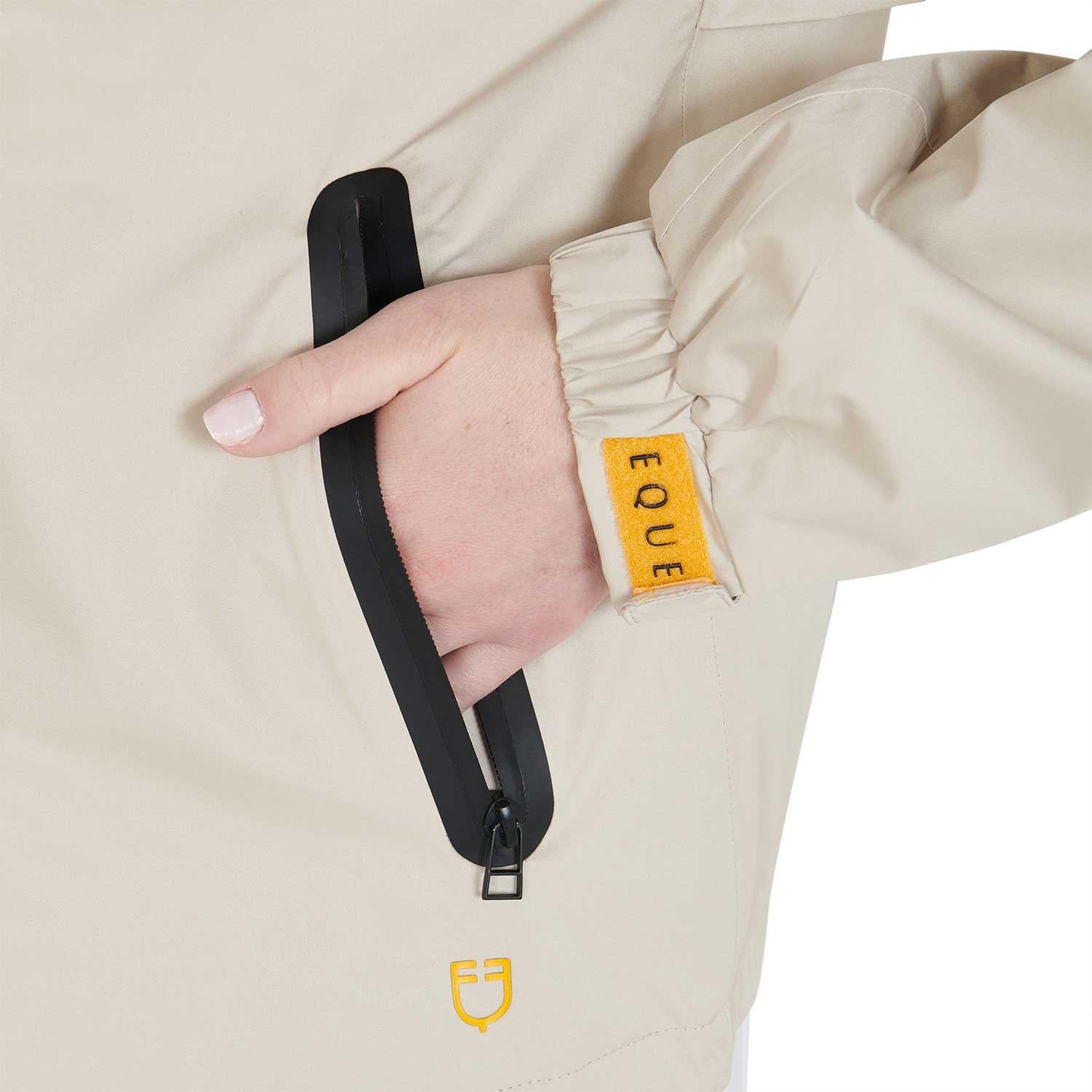 SOFTSHELL DONNA FULL ZIP CON CAPPUCCIO 09AMA-ETW00025 BEIGE EQUESTRO 