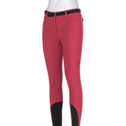 PANTALONI DONNA CON GRIP AL GINOCCHIO MOD.CATIRK 30EQ-ES123PN09048 019CILIEGIA EQUILINE