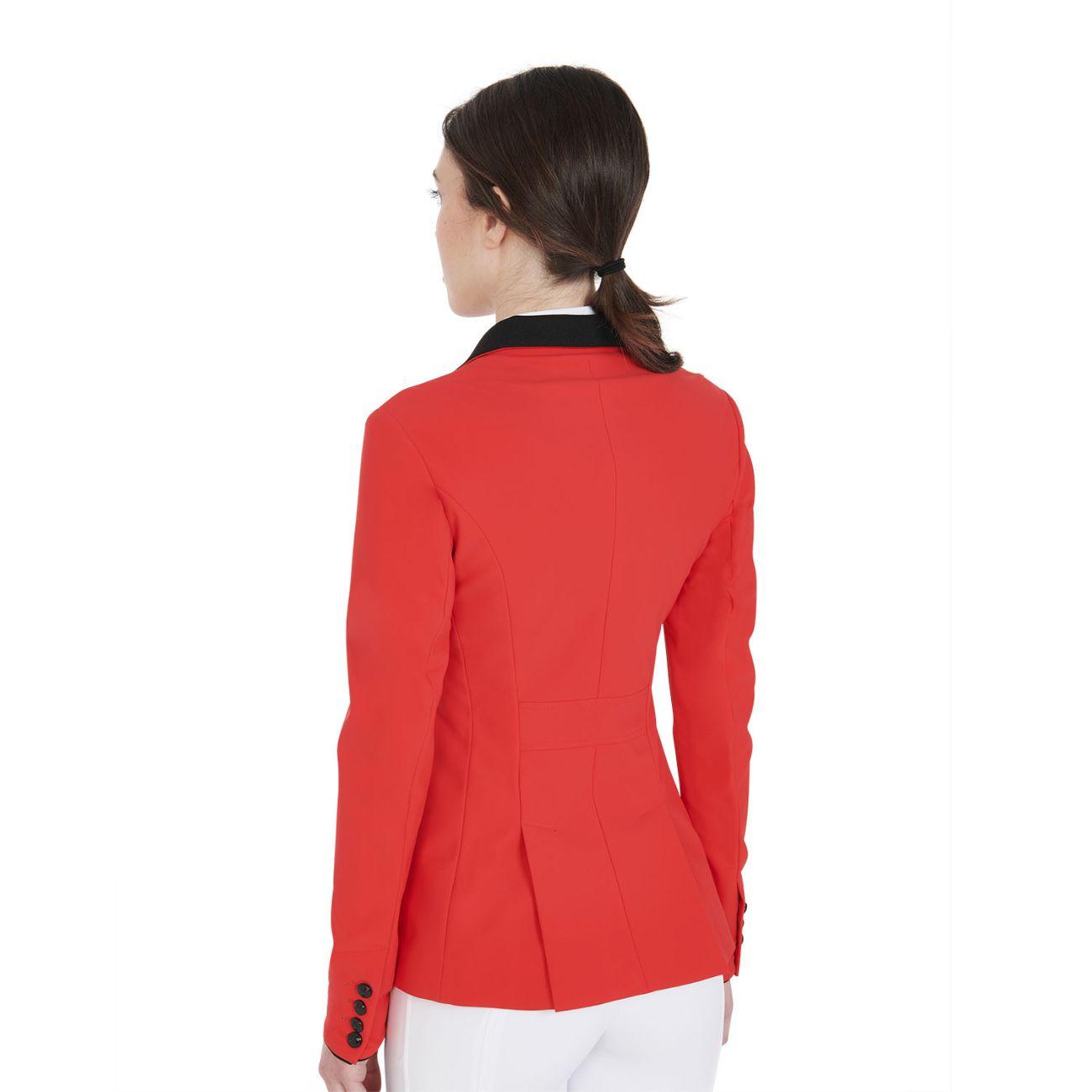 Equestro ELLO RED Giacche Da Concorso ET06001 RED/BLACK EQUESTRO 