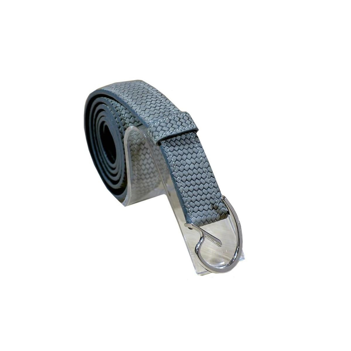 DY'ON CINTURA UNISEX IN PELLE MOD.SIDNEY Grigio BORSE E CINTURE 09DY-RI19D GREY DY'ON 
