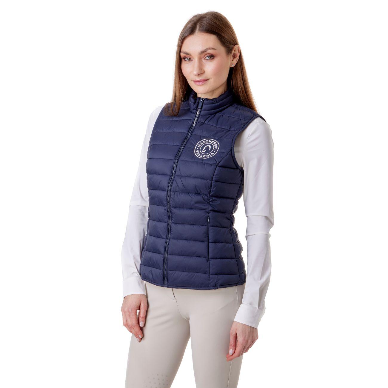 Gilet Imbottito Da Donna Mascheroni Blu 02 BLU MASCHERONI SELLERIA 