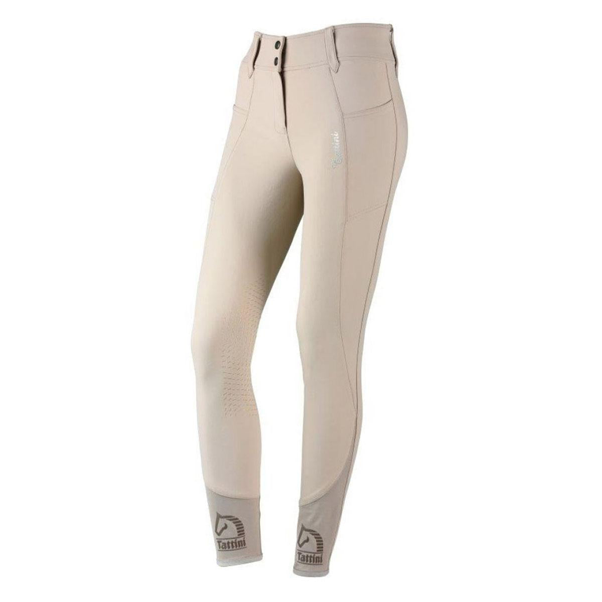 PANTALONI DONNA GRIP AL GINOCCHIO SALICE 30TA-0215999 BEIGE TATTINI 