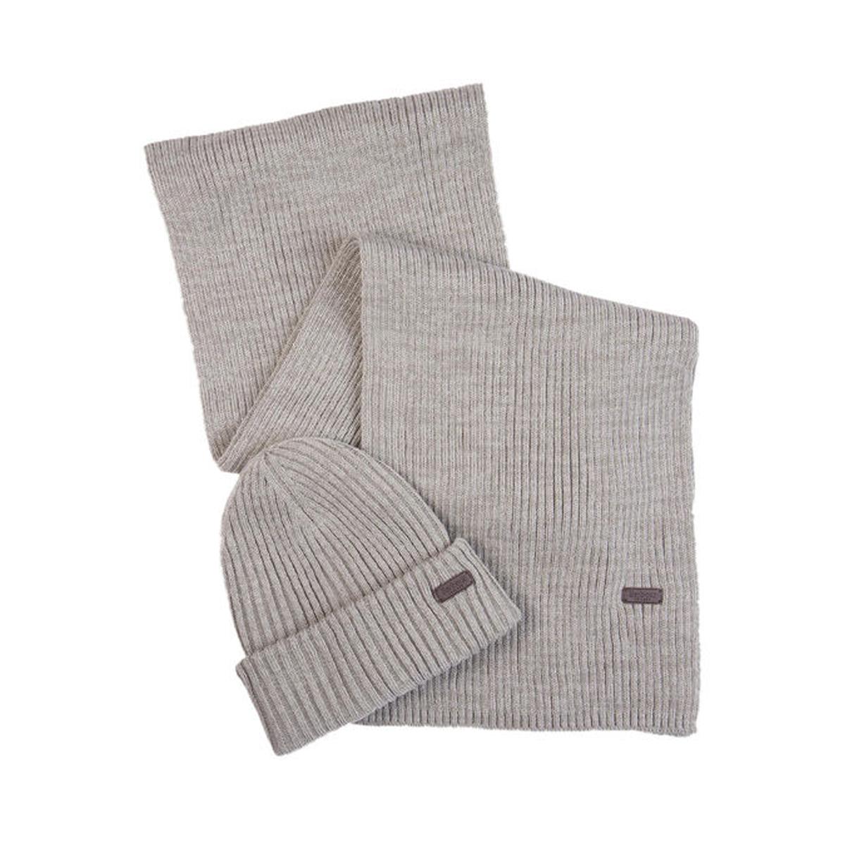 GIFT SET CRIMDON BERRETTO E SCIARPA 31BA-MGS0019MGS GY31 GREY BARBOUR