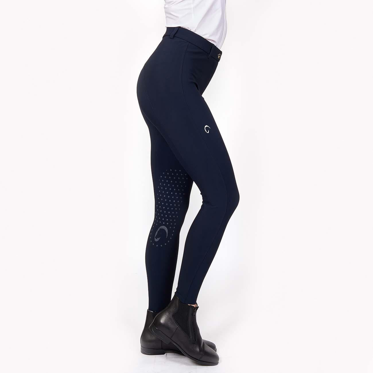 Pantalone Da Equitazione Da Donna Parigi Mascheroni Blu 09MA-05PARIGI 342BLU MASCHERONI SELLERIA 