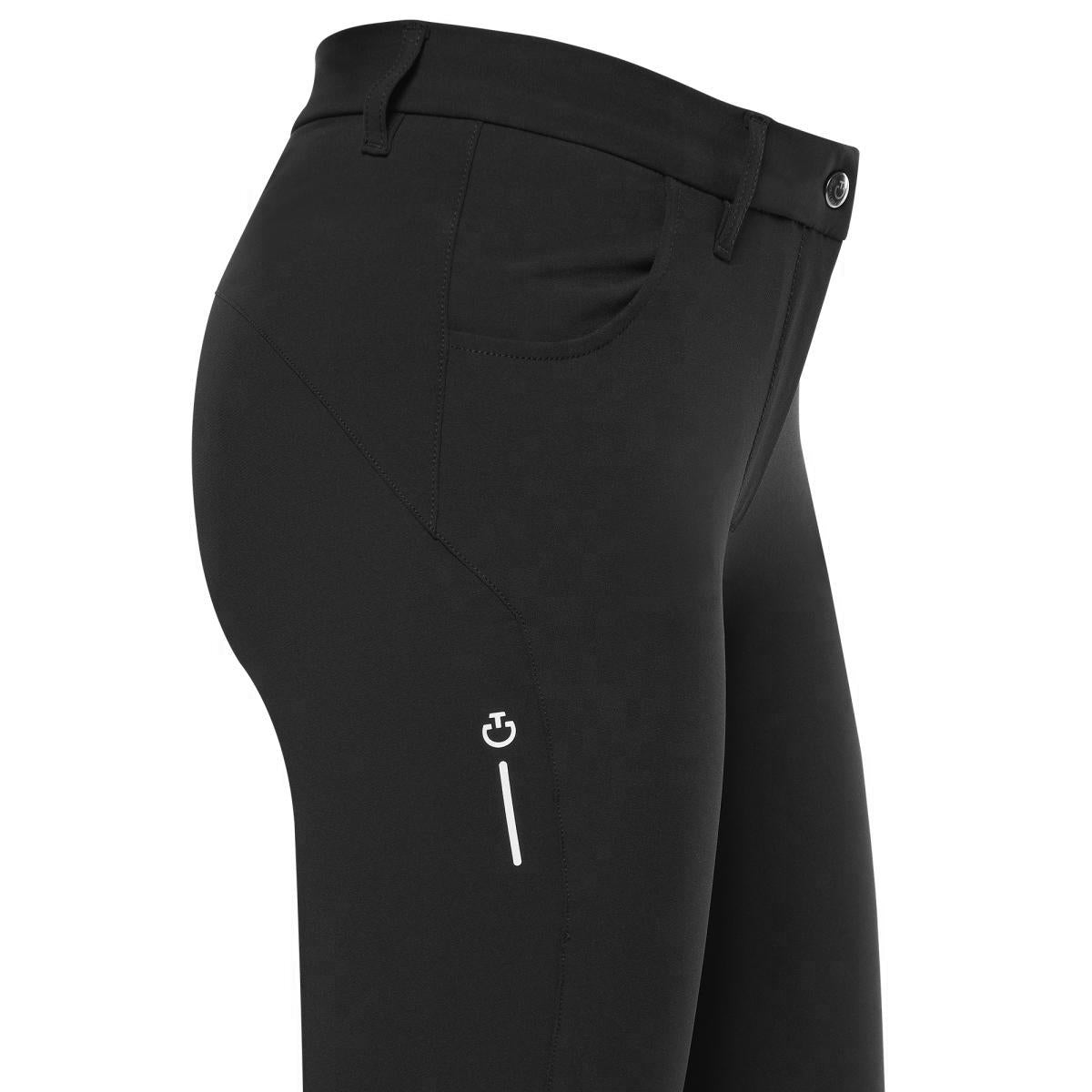 Cavalleria Toscana Pantaloni Da Equitazione 28CT-PAD163PA0529999 Nero 28CT-PAD163PA052 9999BLACK CAVALLERIA TOSCANA 