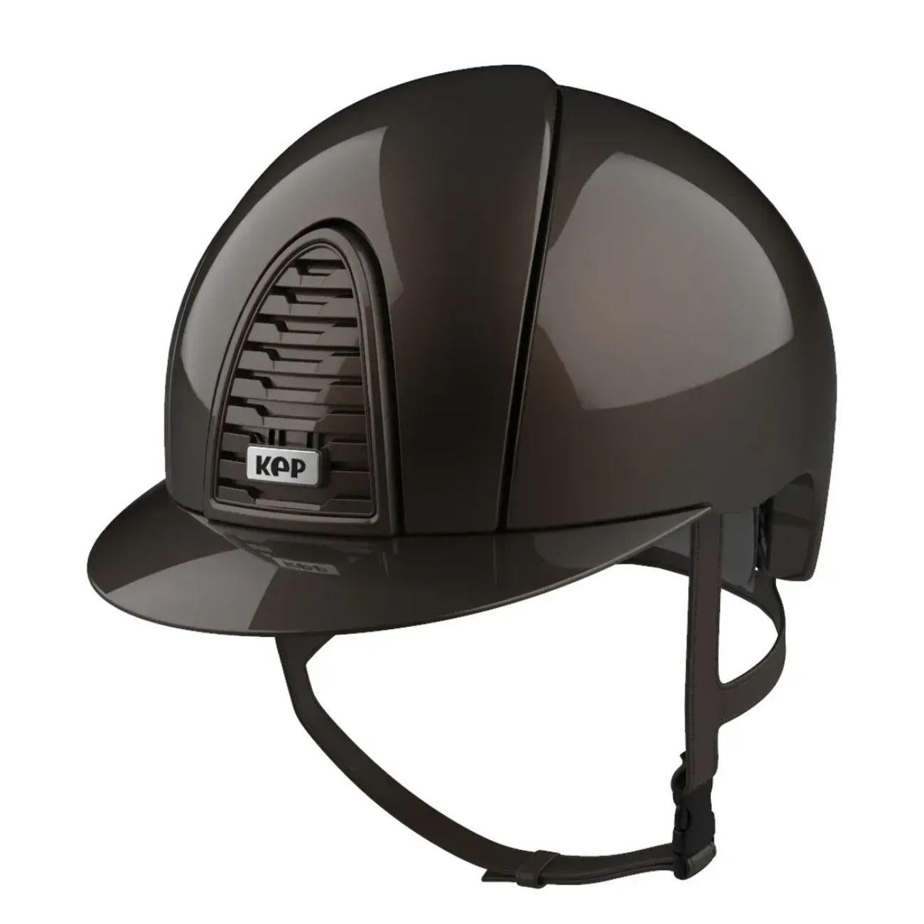 Cap Kep Italia Cromo 2.0 Polish Metal Con Visiera Standard Marrone