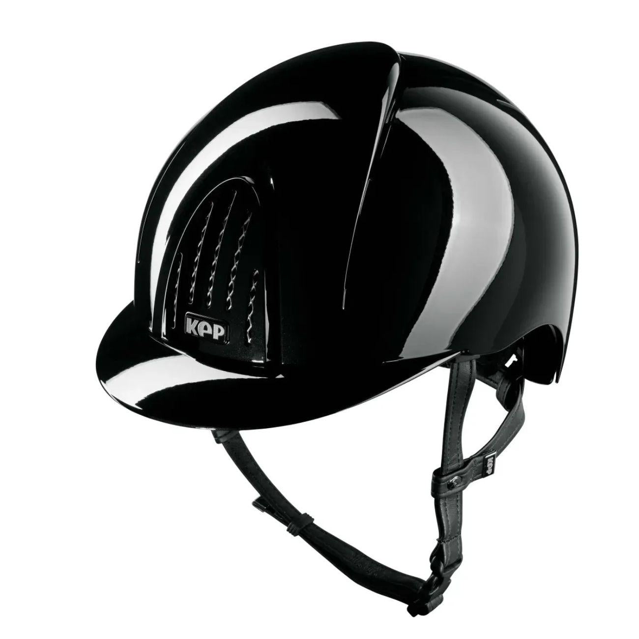 Kep Italia Smart Nova Metal Polish Cap With Standard Visor Black
