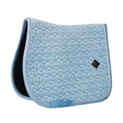 Saddle pad SALTO style VELVET JUMPING 42579-SJ 61LIGHTBLUE KENTUCKY