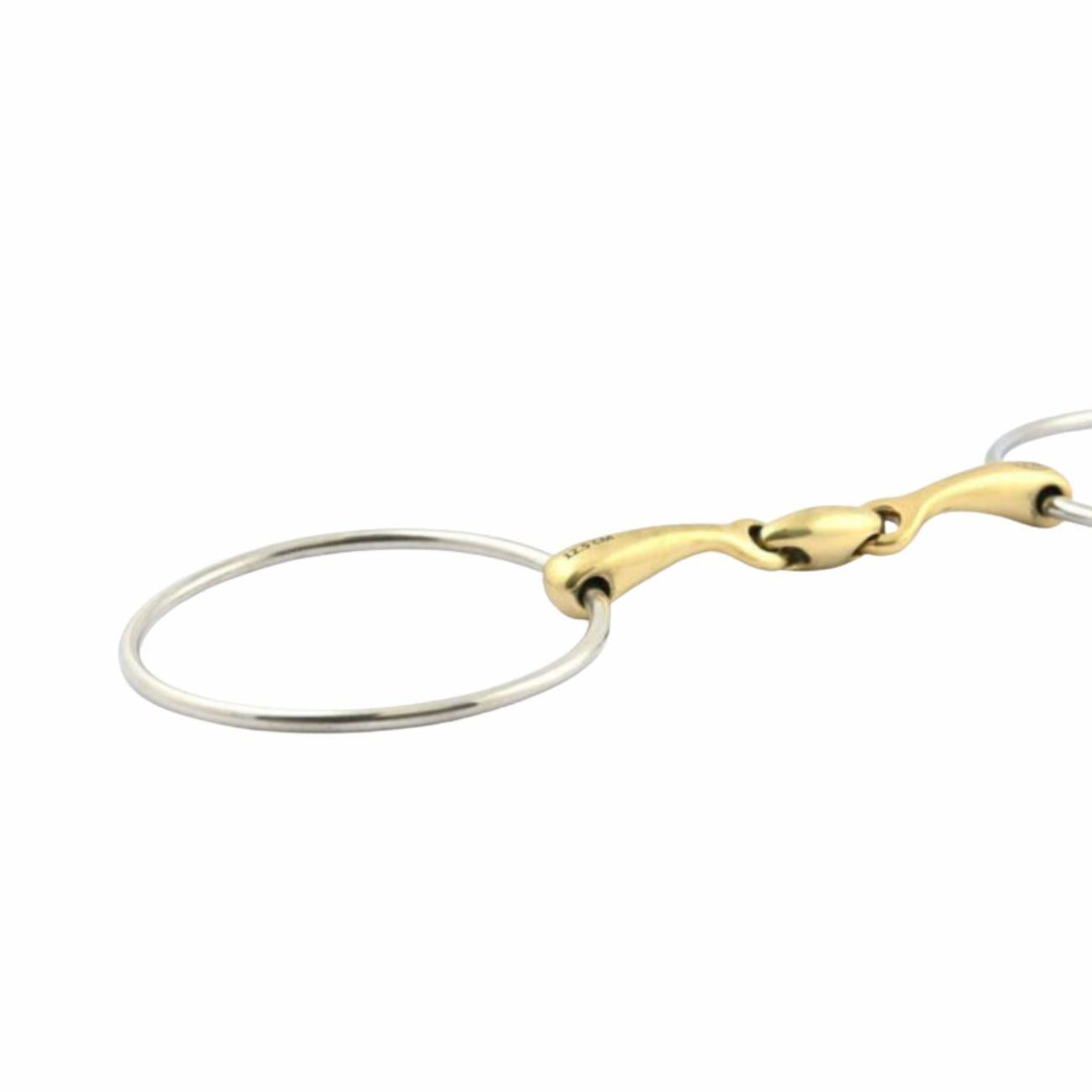 JUMP'IN FILETTO AD ANELLI SPEZZATO IN 3 JUMP'IN OTTONE filetti ad anelli 0006GA 09JU0006GA OTTONE JUMP'IN 