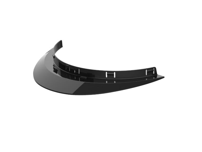 Visiera Standard Cap Kep Italia Cromo 2.0 Nero BOX.FRB.S.P2 BLACK KEP ITALIA 