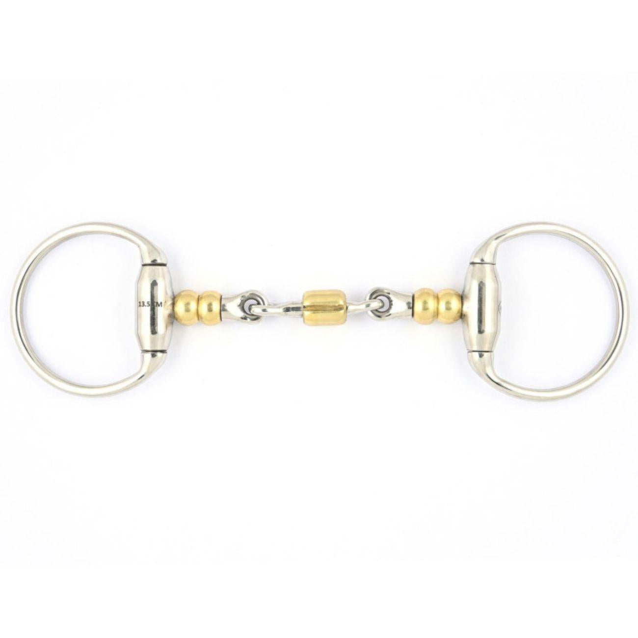 JUMP'IN FILETTO AD OLIVA SPEZZATO IN 3 CON RULLI OTTONE JUMP'IN OTTONE filetti ad oliva 0077F 09JU0077F OTTONE JUMP'IN 