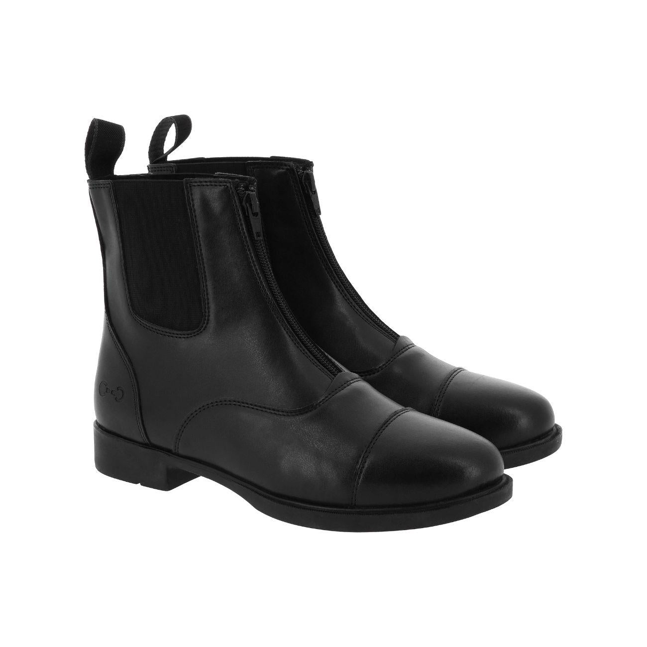 Stivaletti Con Zip Frontale Riding World 914024 BLACK RIDING WORLD 