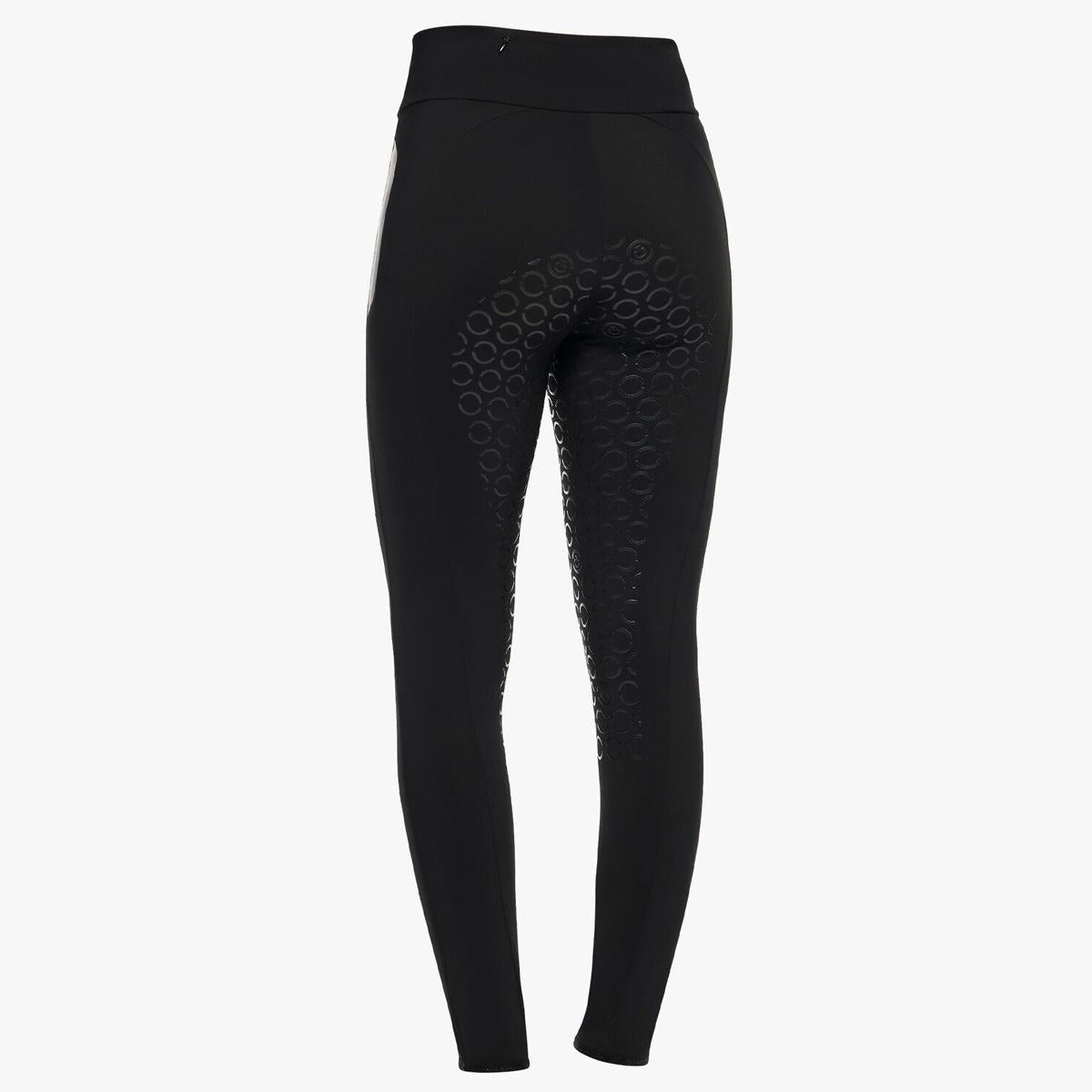 LEGGINGS DONNA JERSEY FULL GRIP CAVALLERIA TOSCANA 29CT-PAD183JE115 9999BLACK CAVALLERIA TOSCANA 