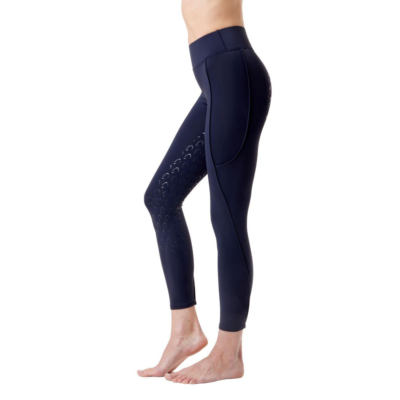 Leggings Da Donna Full Grip Piazza Di Siena Mascheroni Blu 30MA-PIAZZADISIENA NAVY MASCHERONI SELLERIA 