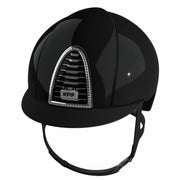 Cap Kep Italia Cromo 2.0 Polish Metal Con Cornice Specchio Con Cristalli Nero CRPL2.0745 NERO KEP ITALIA 