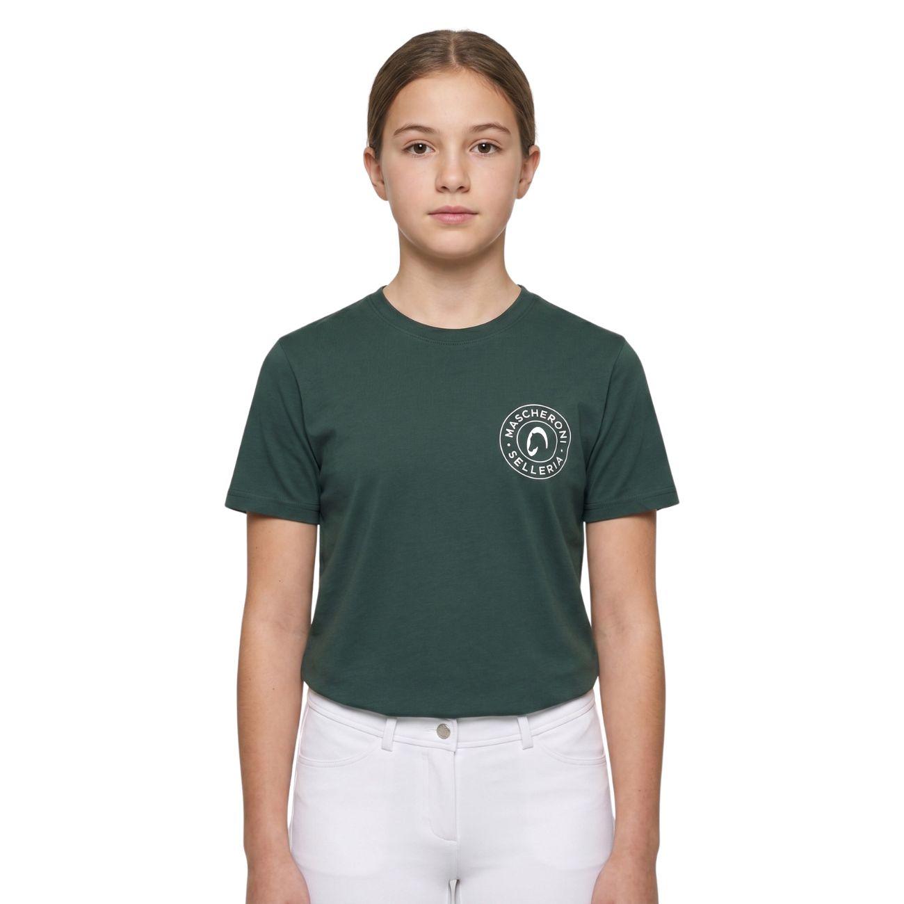MASCHERONI SELLERIA T-Shirt Junior Con Logo 26MA-T-SHIRTKIDVERDE VERDE 