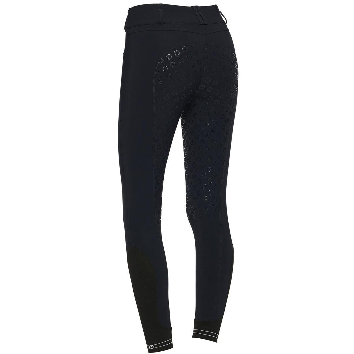 PANTALONI DA EQUITAZIONE DONNA FULL GRIP VITA ALTA CAVALLERIA TOSCANA 29CT-PAD157JE010 7001NAVY CAVALLERIA TOSCANA 