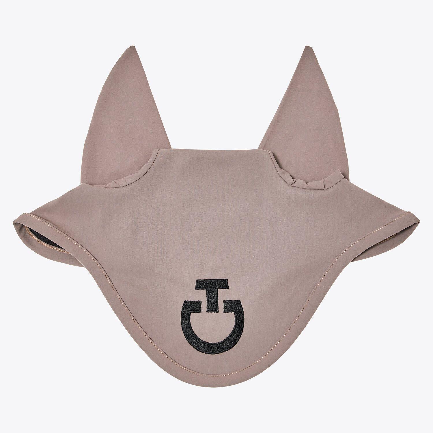 Cuffietta Antimosche Con Logo Cavalleria Toscana Tortora 09CT-CUF043JE010 8960TAUPE CAVALLERIA TOSCANA 