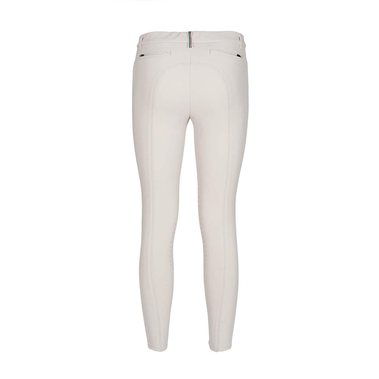 PANTALONE DA EQUITAZIONE DONNA CON GRIP E TASCHE ANTERIORI E POSTERIORI 09MA-01MILANO 361BEIGE MASCHERONI SELLERIA 