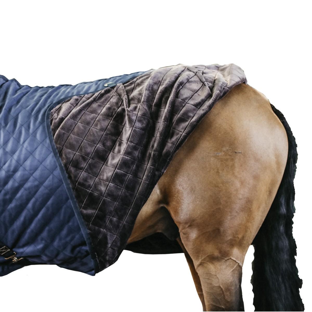 KENTUCKY COPERTA STABLE RUG 0GR. CON CINGHIE E AGNELLINO Blu coperta per cavallo 52124 03NAVY KENTUCKY 