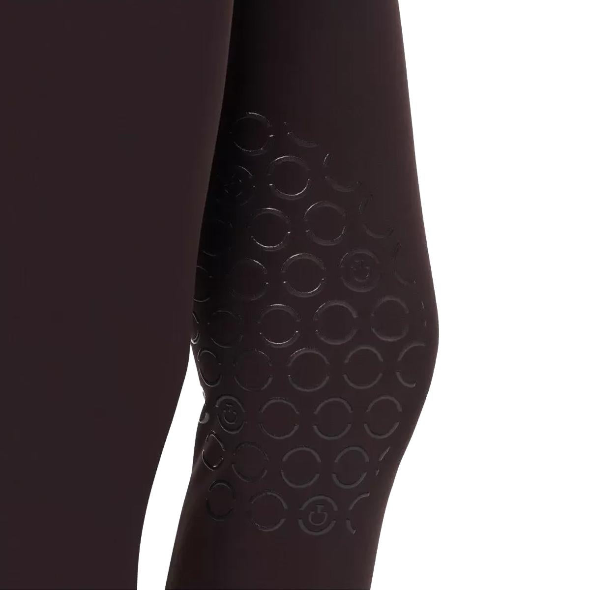 LEGGINGS DONNA JERSEY GRIP AL GINOCCHIO CAVALLERIA TOSCANA 29CT-PAD182JE115 3A00DARK PURPLE CAVALLERIA TOSCANA 