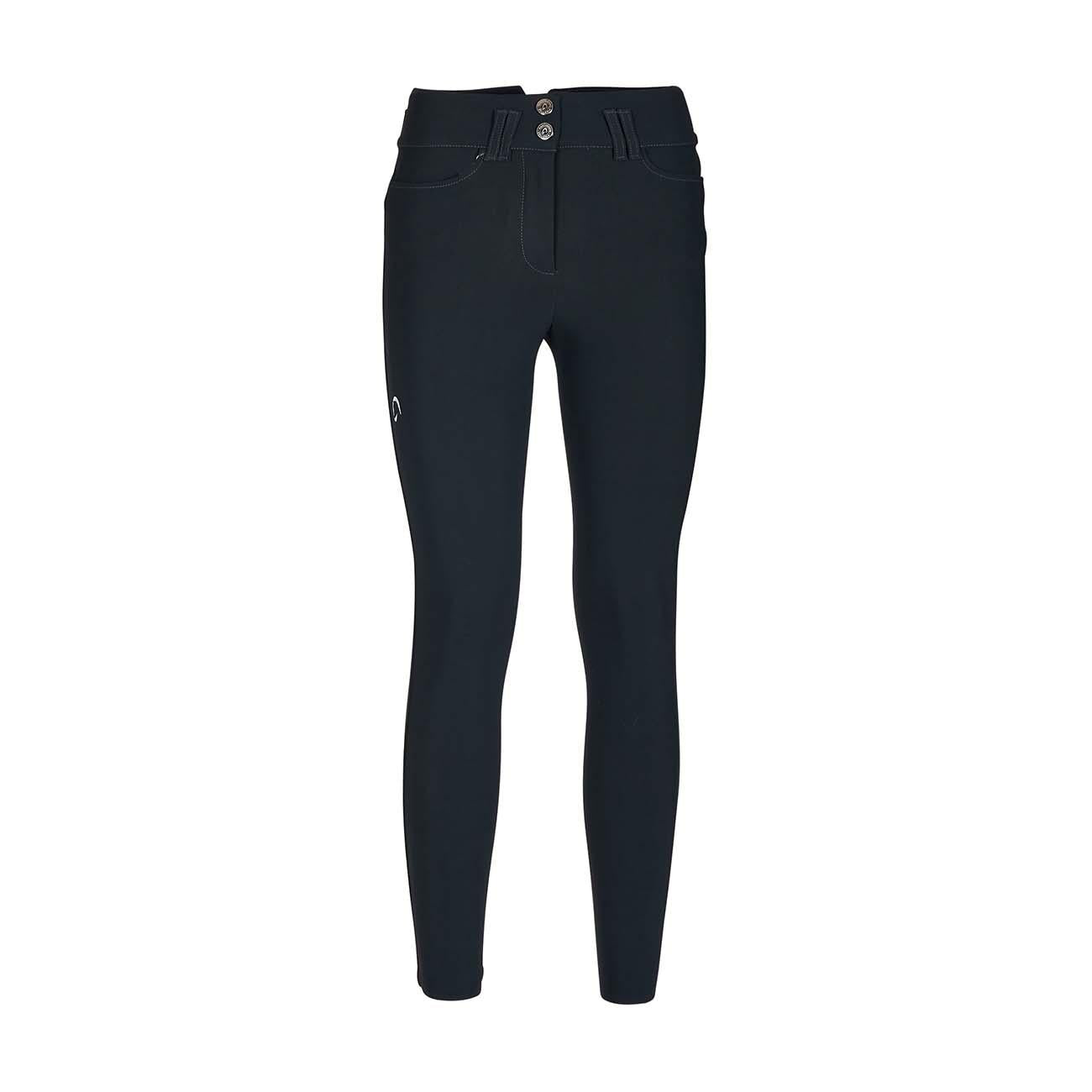 PANTALONE DA EQUITAZIONE DONNA VITA ALTA 09MA-03BERLINO 344ANTRACITE MASCHERONI SELLERIA