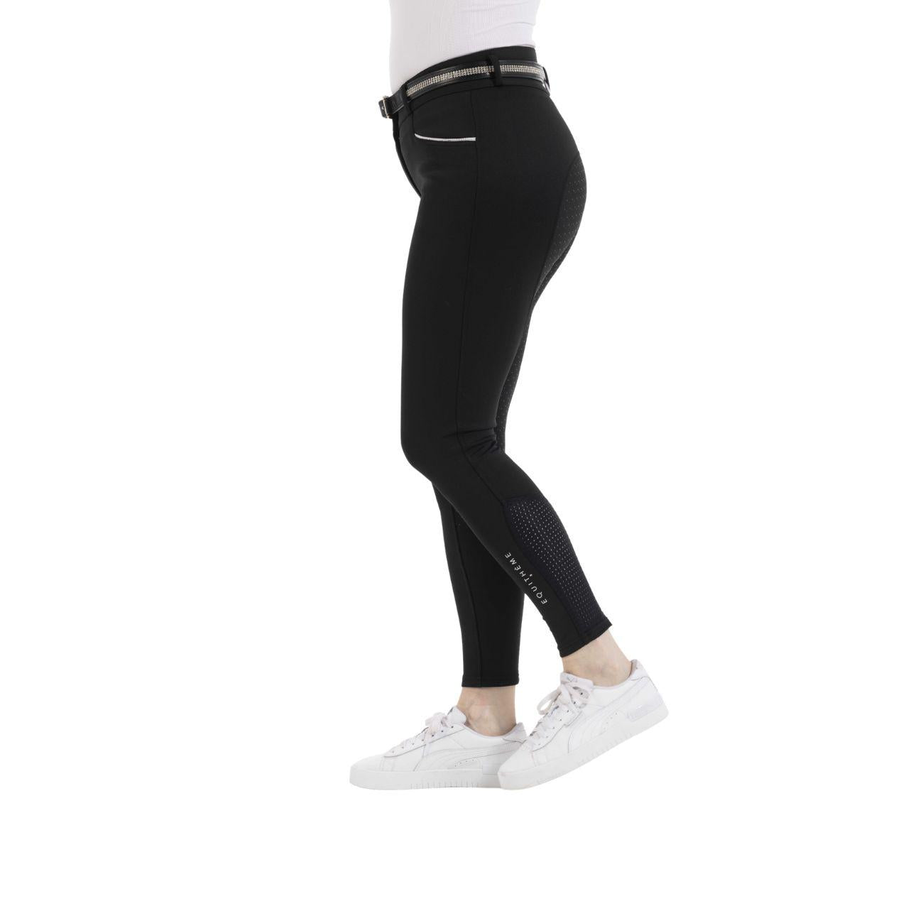 Pantaloni Da Donna Claudine Equitheme Nero 979788 BLACK EQUITHEME 