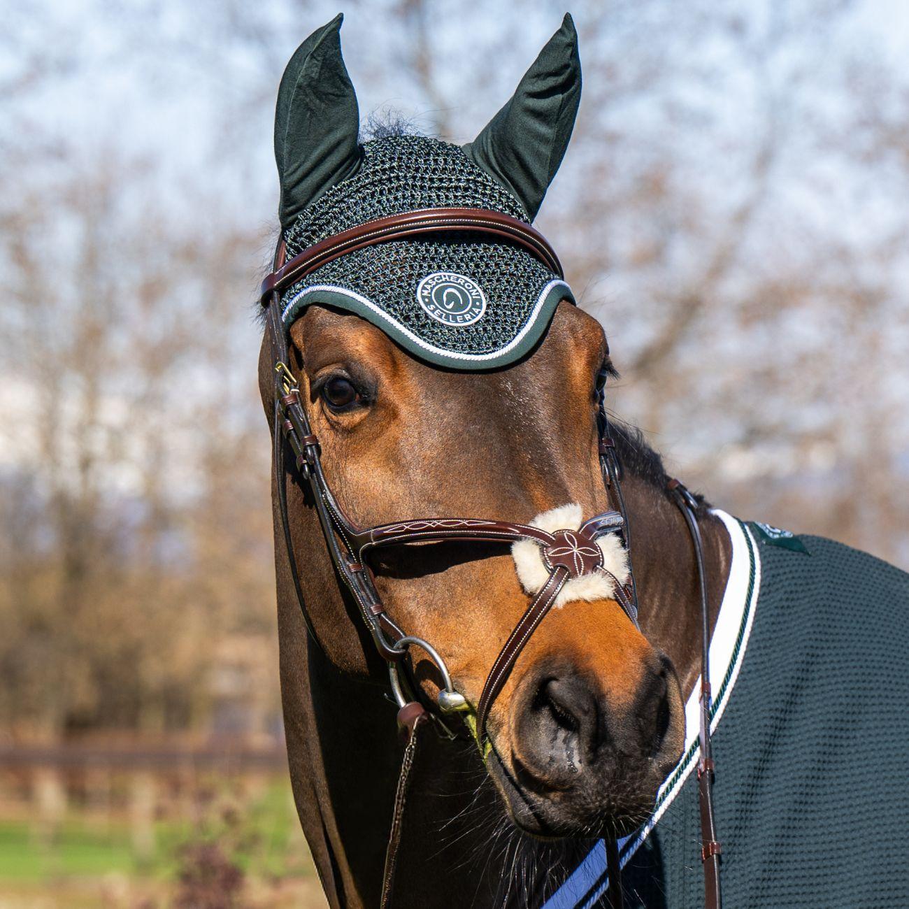 Cuffietta Mascheroni Classic 09MA-CUFFIA VERDE MASCHERONI SELLERIA 