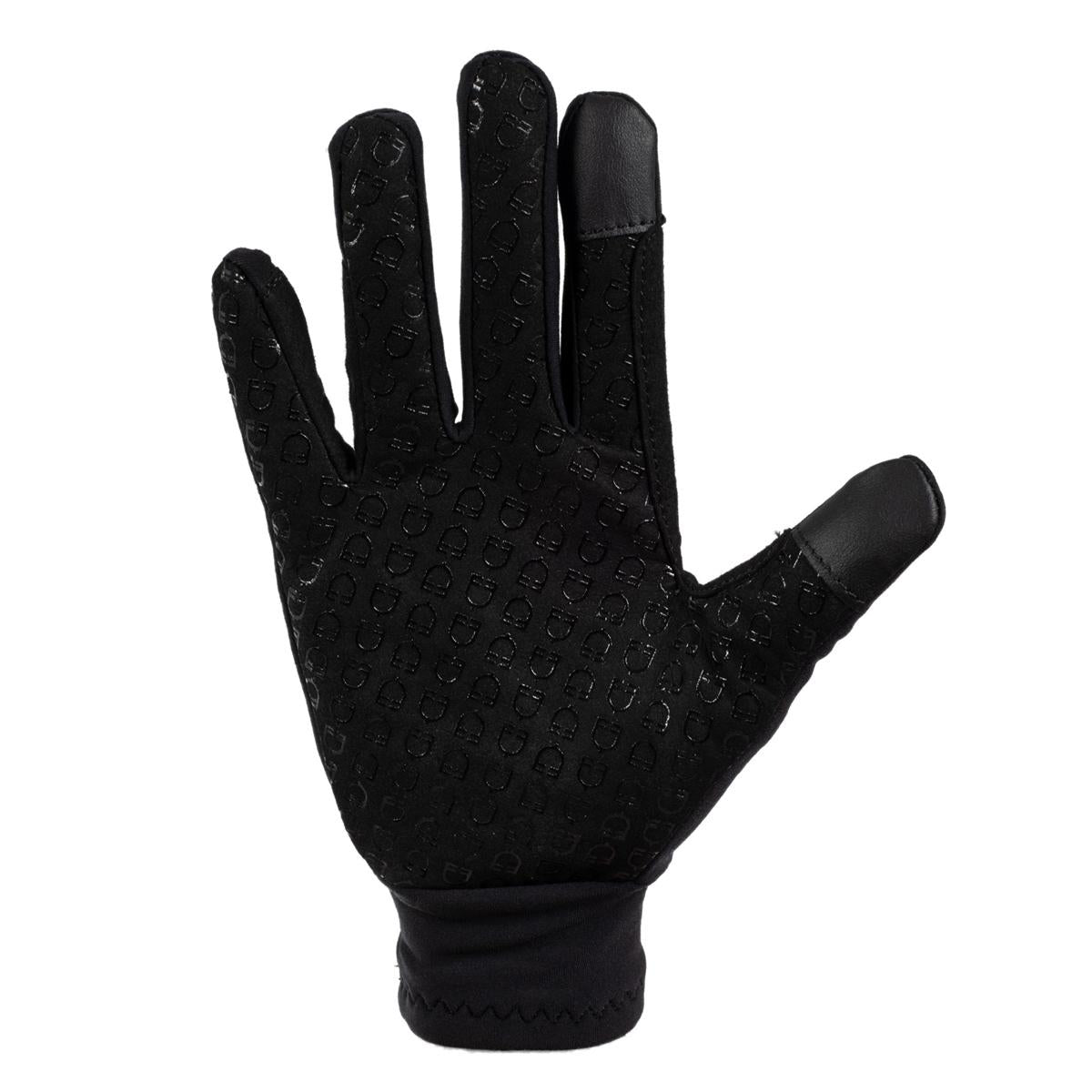 GUANTI FELPATI MOD.BORMIO 09AMA-ETU03001 BLACK EQUESTRO 