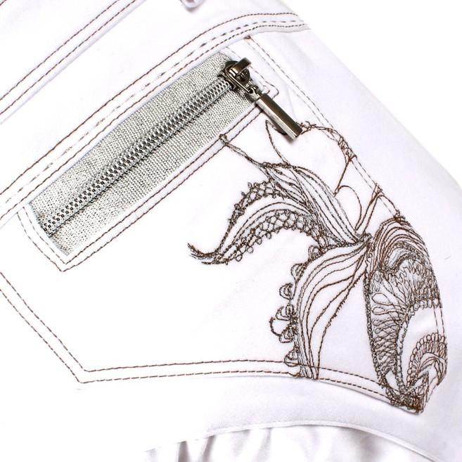 ANIMO Nastro 02 Bianco Pantaloni Da Equitazione 12AMNASTRO 02BIANCO. ANIMO 