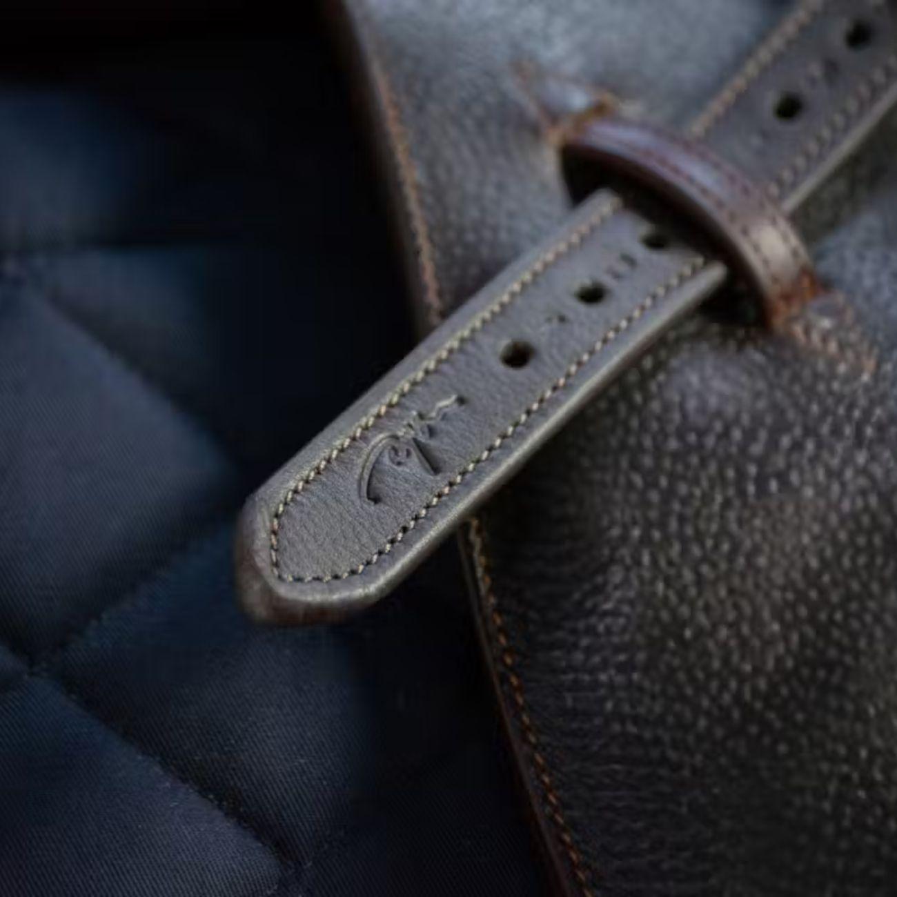 DY'ON PREMIUM SOFT LEATHER STIRRUP STRAP DY'ON Marrone STAFFILI SA01 BROWN DY'ON 
