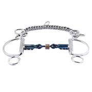 JUMP'IN FRENCH MOUTH BLUE STEEL FELIPE BIT JUMP'IN INOX imboccature speciali 0102 09JU0102 INOX JUMP'IN 