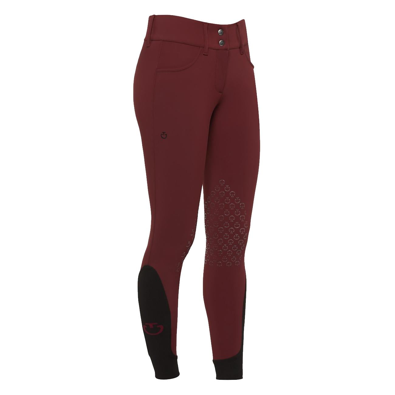 Cavalleria Toscana Pantaloni Da Equitazione 25CTPAD090JE010 Bordeaux 25CTPAD090JE010 3700BURGUNDY CAVALLERIA TOSCANA