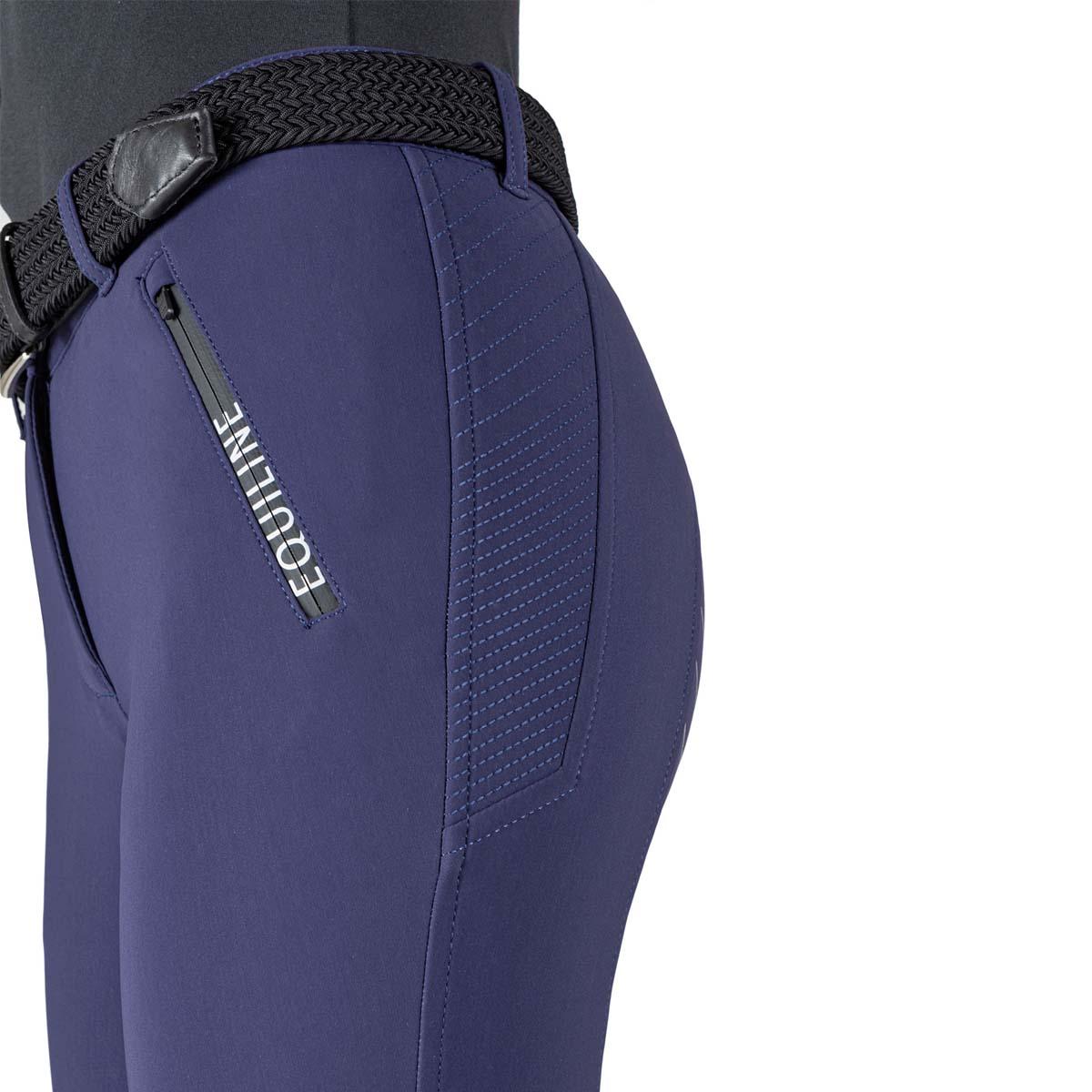 PANTALONE DA EQUITAZIONE DONNA CON GRIP GINOCCHIO MOD.CHOICEK 09EQ-N09006 232COBALTO EQUILINE