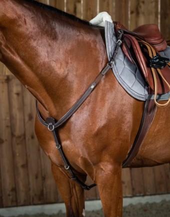 DY'ON PETTORALE ANATOMICO US COLLECTION Marrone PETTORALI US06B BROWN DY'ON 