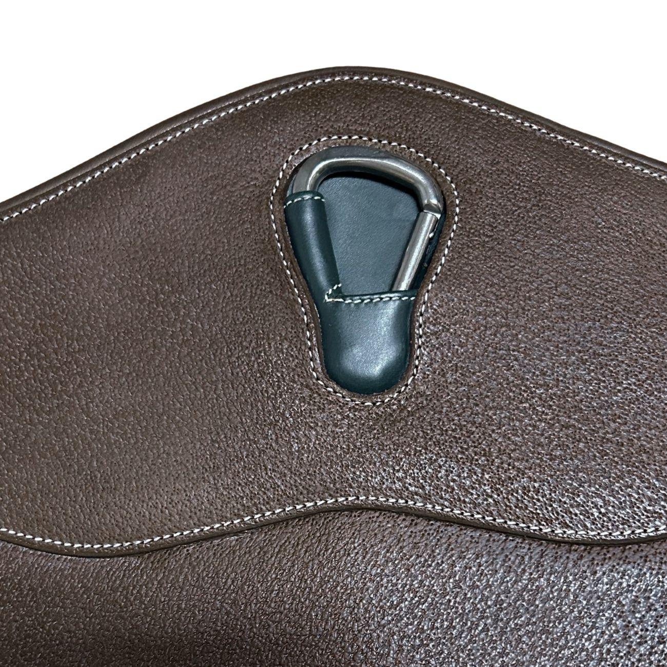 Sottopancia Pararamponi Mascheroni Marrone Scuro 09MA-BELTJUMPING DARK BROWN MASCHERONI SELLERIA 
