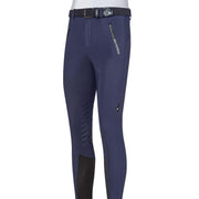 PANTALONE DA EQUITAZIONE UOMO CON GRIP GINOCCHIO MOD.CUBEC 09EQ-N08498 232COBALTO EQUILINE