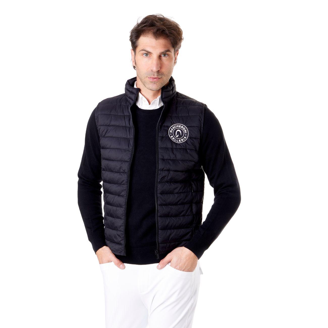 Gilet Imbottito Da Uomo Mascheroni Nero 01 NERO MASCHERONI SELLERIA 
