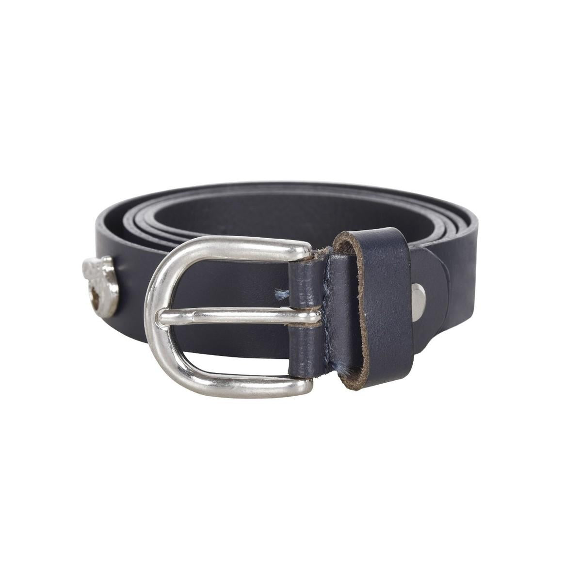 EMMEDI Cintura Testa Cavallo 2.5 cm Blu - cintura in pelle per abbigliamento equestre 09ED283125TS BLU EMMEDI 